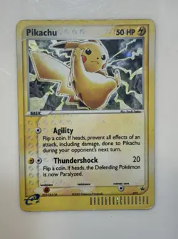 Pikachu 012 EX Series Collector's Tin Nintendo Holo Promo - Pokemon TCG Eng HP - Image 1
