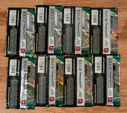 Lot of 8 Pokemon TCG Evolving Skies Booster Packs - New Sealed - Image 2
