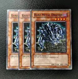 Yu-Gi-Oh - Rare Metal Dragon 3X - Full Playset - Image 1