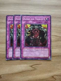 Yu-Gi-Oh! - Altar For Tribute 3X - Full Playset - Image 1