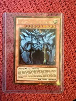 Yugioh Obelisk the Tormentor PGLD-EN030 Premium Gold 1st Edition - Image 1