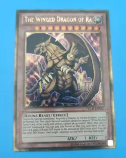 The Winged Dragon of Ra PGLD-EN031 Premium Gold Unlimited LP - Image 3