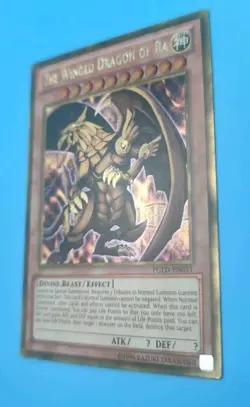 The Winged Dragon of Ra PGLD-EN031 Premium Gold Unlimited LP - Image 4