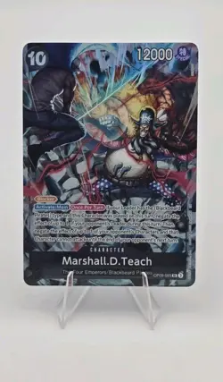 Marshall.D.Teach (093) (English Version 2nd Anniversary Set) OP09-093 One Piece - Image 2