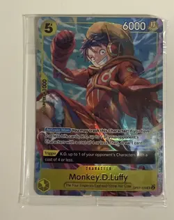 Monkey.D.Luffy OP07-109 Full Art - One Piece Box Vol. 3 Foil Promo-SEALED - Image 1