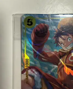 Monkey.D.Luffy OP07-109 Full Art - One Piece Box Vol. 3 Foil Promo-SEALED - Image 2