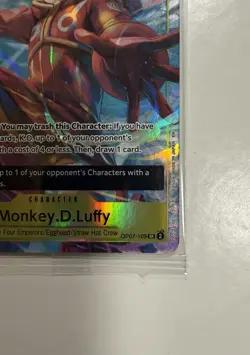 Monkey.D.Luffy OP07-109 Full Art - One Piece Box Vol. 3 Foil Promo-SEALED - Image 5