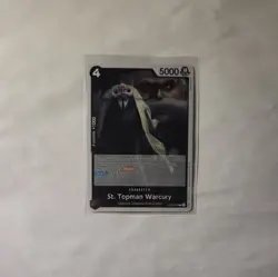 St. Topman Warcury Holo OP13-089 Carrying On His Will One Piece TCG Mint QckShip - Image 1