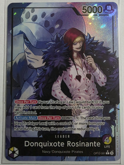 Donquixote Rosinante OP12-061 - One Piece Legacy of the Master Alternate Art - Image 1