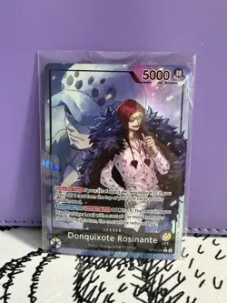 Donquixote Rosinante (061) (Alternate Art) OP12-061 Legacy of the Master Foil - Image 1