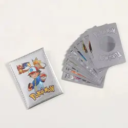 10Pcs Pokemon Card Foil GOLD PACK CARDS TCG GX Vmax GX Card Charizard Rare, - Image 4