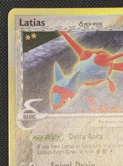 Latias 8/113 EX Delta Species Holo Rare Pokemon Card LP/MP - Image 2