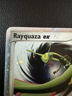 Pokemon Promo Card Rayquaza EX 039 Wizards Black Star Promos Holo LP Italian - Image 5