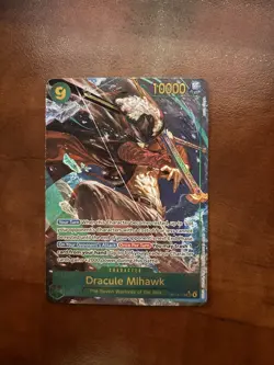 OP14-119 Dracule Mihawk SEC Alt Art One Piece TCG English Card - Image 1