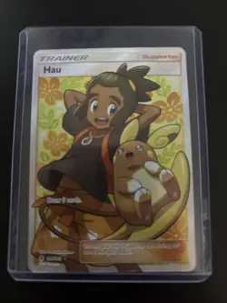 Pokemon TCG Hau Guardians Rising Holo Full Art Ultra Rare Card 144/145 - Image 1