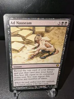 Magic The Gathering Ad Nauseum Shards of Alara Regular MTG Card NM - Image 1