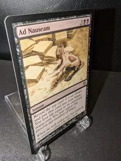 Magic The Gathering Ad Nauseum Shards of Alara Regular MTG Card NM - Image 2