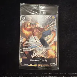 Monkey.D.Luffy (Pirates Party Vol. 3) P-035 English - One Piece Card - Sealed - Image 1