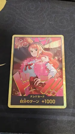 Don! Nami gold eb03 one piece card heroines edition japanese - Image 1