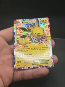 Pokemon Jolteon-EX Holo Rare TCG Card Generations 28/83 - Image 3