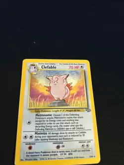 Clefable Holo - Base Set 1/64 - Vintage WOTC Pokemon Card - Ungraded - Image 1