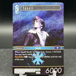 Squall 1-041L Foil Final Fantasy Card - Image 1