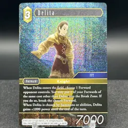 Delita 4-087R Foil Final Fantasy Card - Image 1