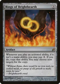 MTG Rings of Brighthearth - 259 / English / Lightly Played - Image 1