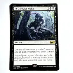 In Garruk's Wake 100 R Magic 2015 (M15) Magic the Gathering MTG NM - Image 1