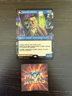 MTG Norman Osborn/Green Goblin (Borderless) - 220 - Regular - Spider-Man - NM - Image 1