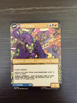 MTG Norman Osborn/Green Goblin (Borderless) - 220 - Regular - Spider-Man - NM - Image 2