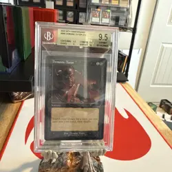 MTG Magic the Gathering 30th Anniversary Demonic Tutor Retro Frame #398 - Image 1