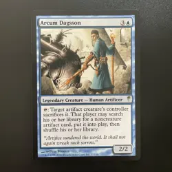 Arcum Dagsson NM Coldsnap Magic the Gathering MTG - Image 1