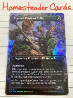 Trystan, Callous Cultivator (Borderless) Lorwyn Eclipsed Foil - ECL #291 - MTG - Image 2