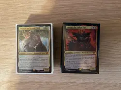Magic The Gathering Lord Of The Rings Starter Decks - Used Sleeved - Image 1