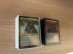 Magic The Gathering Lord Of The Rings Starter Decks - Used Sleeved - Image 2