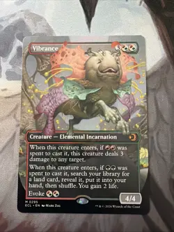 MTG Vibrance - Borderless - Lorwyn Eclipsed #295 - Image 1