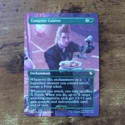 Campsite Cuisine X1 BORDERLESS-NM/M-Commander: Final Fantasy - Image 1