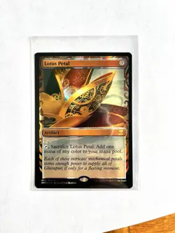 MTG Lotus Petal - Kaladesh Inventions Masterpiece Foil #15 - Lightly Played (LP) - Image 1