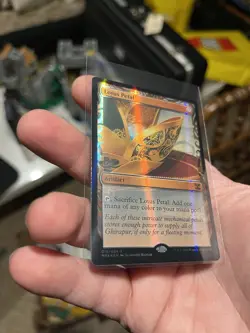 MTG Lotus Petal - Kaladesh Inventions Masterpiece Foil #15 - Lightly Played (LP) - Image 3