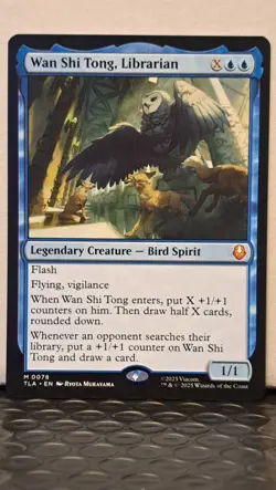 MTG Avatar - Wan Shi Tong, Librarian #78 (Mythic Legendary Creature) - Image 1