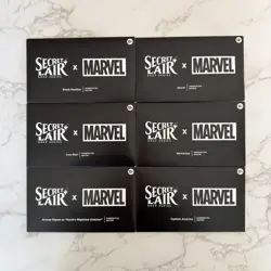 MTG Secret Lair x Marvel Rainbow Foil Edition FULL Set of 6 & Signet | Sealed - Image 1