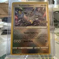Pokemon TCG - 2022 Radiant Eevee SWSH230 - Black Star Promo Holo - Mint - Image 2