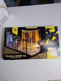 Pokemon TCG Pikachu & Zekrom-GX Tag Team Premium Collection - Image 1