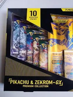 Pokemon TCG Pikachu & Zekrom-GX Tag Team Premium Collection - Image 2