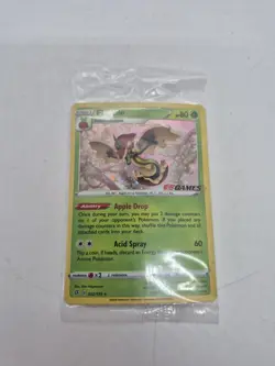 Flapple 022/192 2020 EB Games Exclusive Pokemon Promo Cosmos Holo - SEALED NM - Image 1