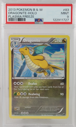 Dragonite - POKEMON - Plasma Freeze - #83 - Holo Rare - 2013 - PSA 9 - Image 1