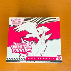 Pokemon TCG White Flare Elite Trainer Box ETB “Factory Sealed” IN HAND - Image 1