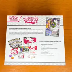 Pokemon TCG White Flare Elite Trainer Box ETB “Factory Sealed” IN HAND - Image 2