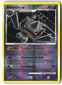 Banette ⭐ 19/127 Reverse Holo Rare Platinum 2009 Pokemon NM - Image 1